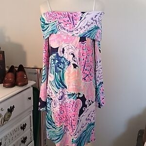 Nwt Lilly Pulitzer Trisha Dress All that she wants sz medium #Sirens